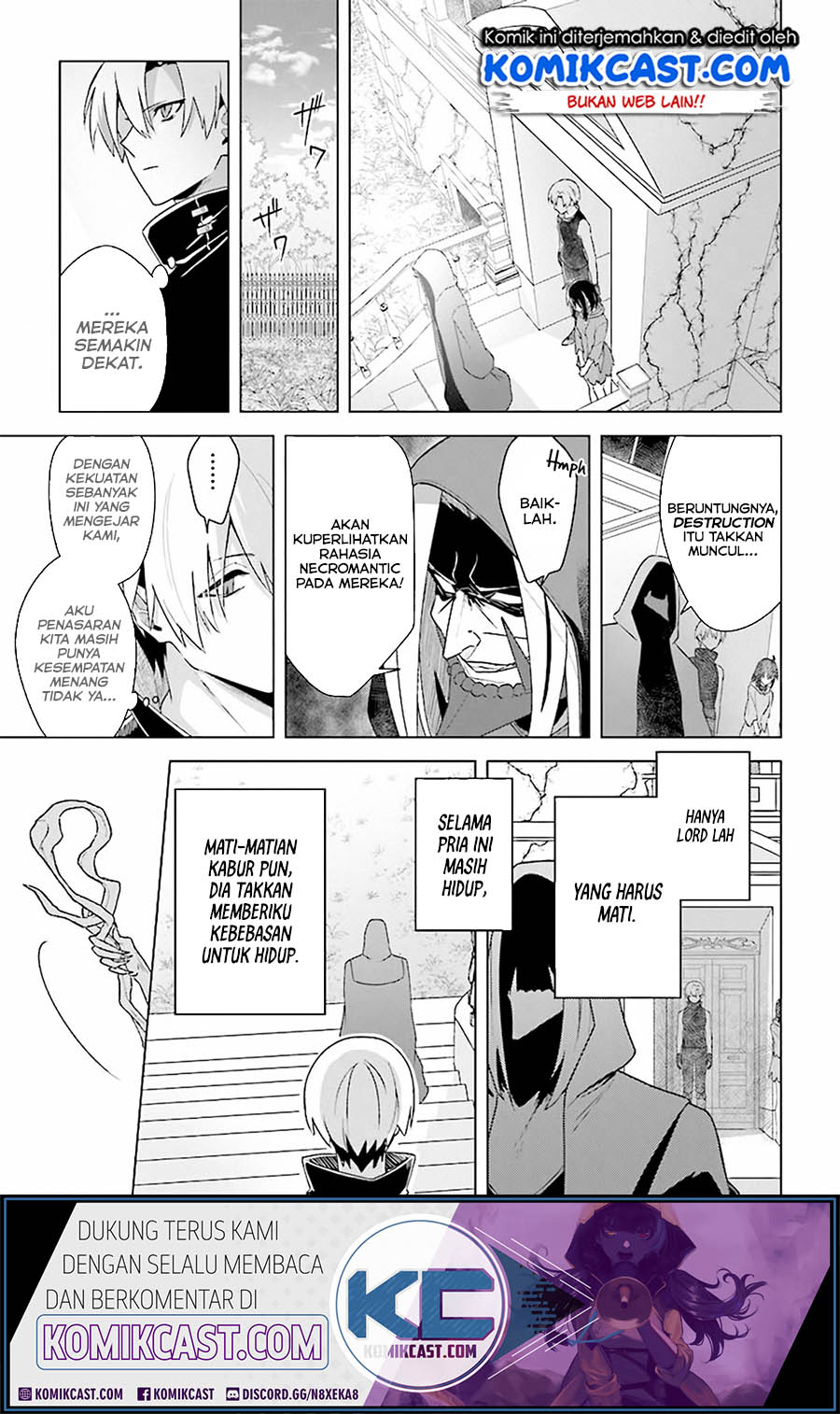 The Undead Lord of the Palace of Darkness Chapter 08 Bahasa Indonesia